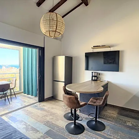 アパート Tres Beau Duplex Vue Panoramique Mer, Proche LʼÎle-Rousse